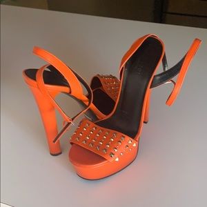Gucci heels with studds